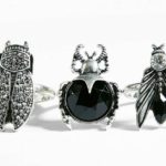 Set de anillos de color plata de Bershka