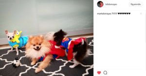 Superhéroes y monstruos (Instagram @lolabenayas)