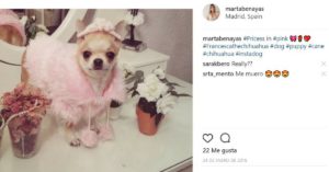 Princesa (Instagram @martabenayas)