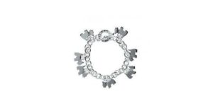 Pulsera con 'charms' de perritos de Agatha Paris