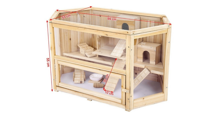 La jaula de madera (Amazon)