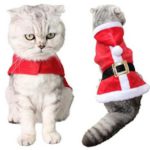3. Disfraz de Papá Noel para gato de Amazon
