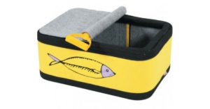 Cama para gatos con forma de lata de sardina de Mascota Planet