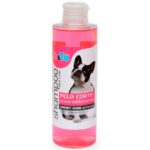 Champú suavizante de aceite de argán y pantenol para perros de pelo corto, de Io&Te (4,80 euros los 200 ml)