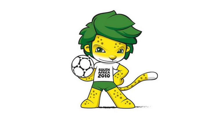 8. 2010 - Sudáfrica - Zakumi (FIFA)