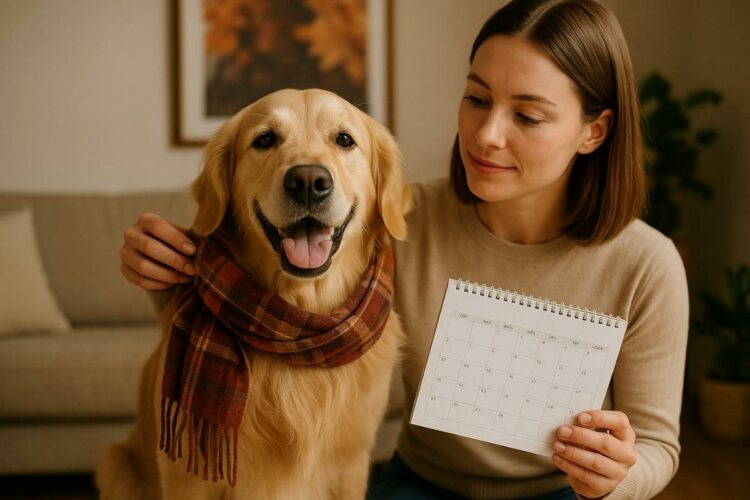 Preparar a tu perro para el cambio de estación en septiembree (Chat GPT)