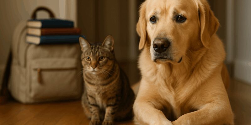 Consejos para evitar estrés en mascotas este septiembre