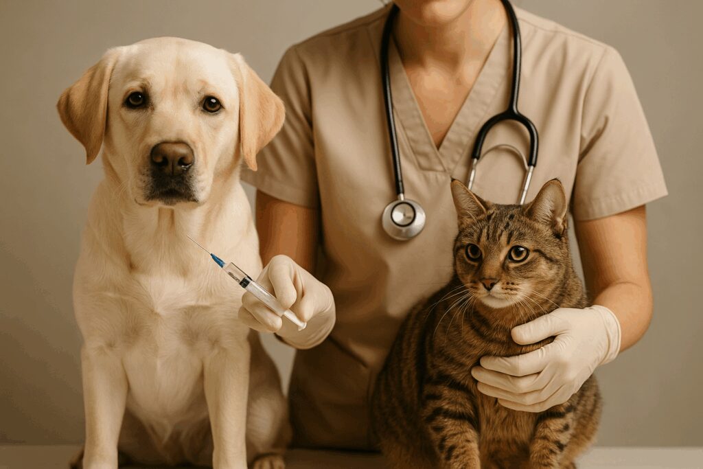 Guía completa 2025 sobre vacunas imprescindibles para perros y gatos en septiembre (Chat GPT)