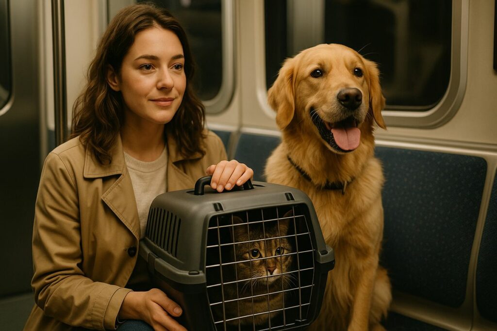 Los mitos más locos sobre viajar en metro con tu mascota