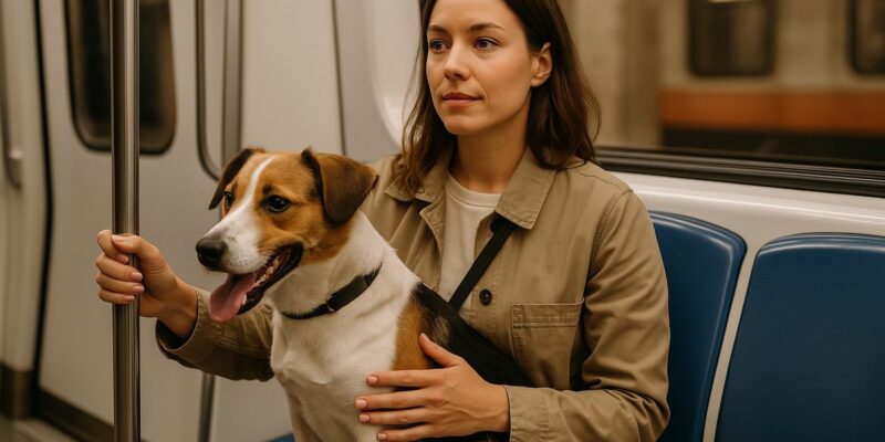 ¿Puedo llevar a mi mascota en el metro? Normativa y trucos infalibles