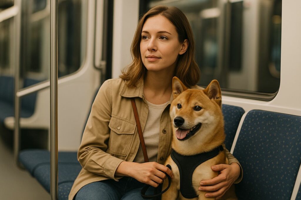 Viajar en metro con mascotas: trucos para moverte por la ciudad sin estrés