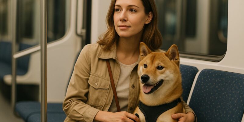 Viajar en metro con mascotas: trucos para moverte por la ciudad sin estrés