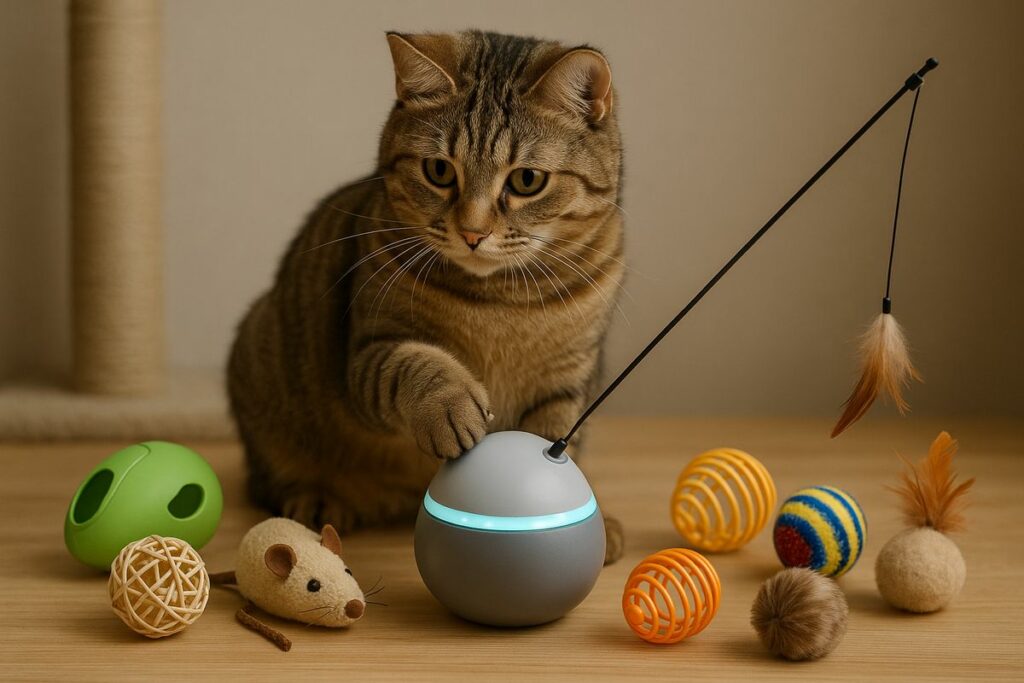 10 juguetes para gatos que arrasan en 2025
