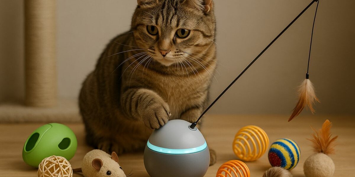 10 juguetes para gatos que arrasan en 2025