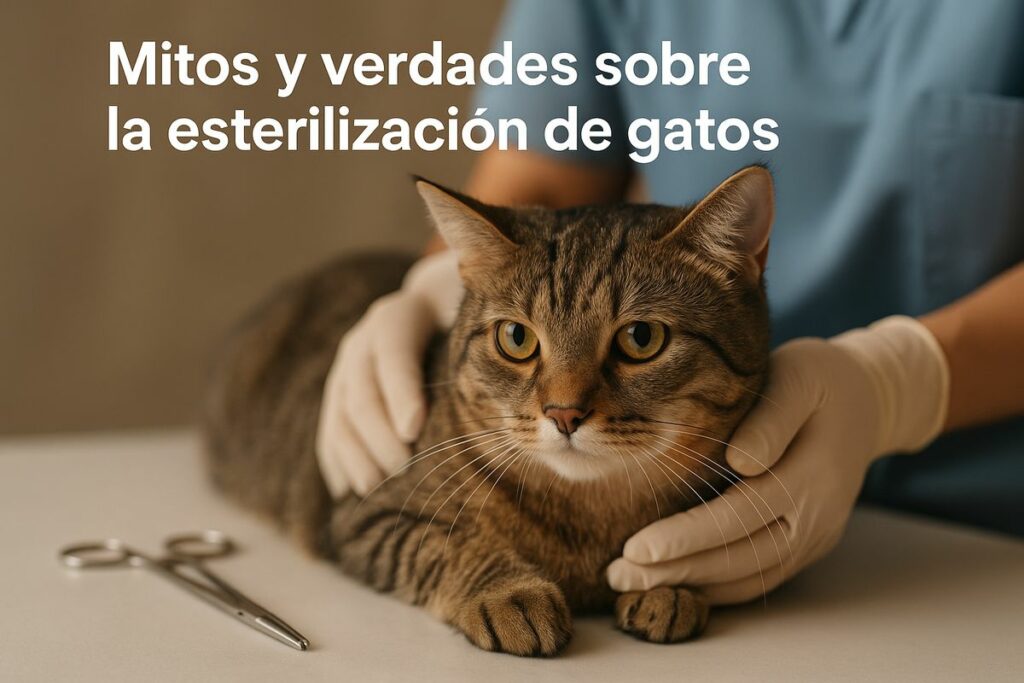 Mitos y verdades sobre la esterilización de gatos