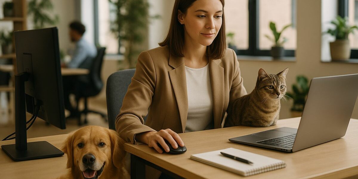 Mascotas en la oficina: pros y contras