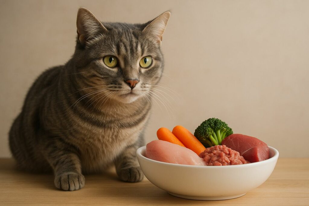 Alimentación natural para gatos: ¿es realmente saludable?
