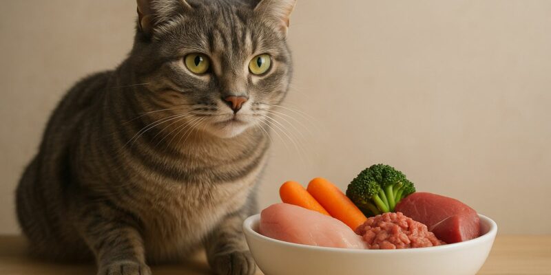 Alimentación natural para gatos: ¿es realmente saludable?