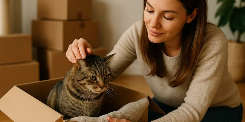Cómo ayudar a tu gato a adaptarse a un nuevo hogar