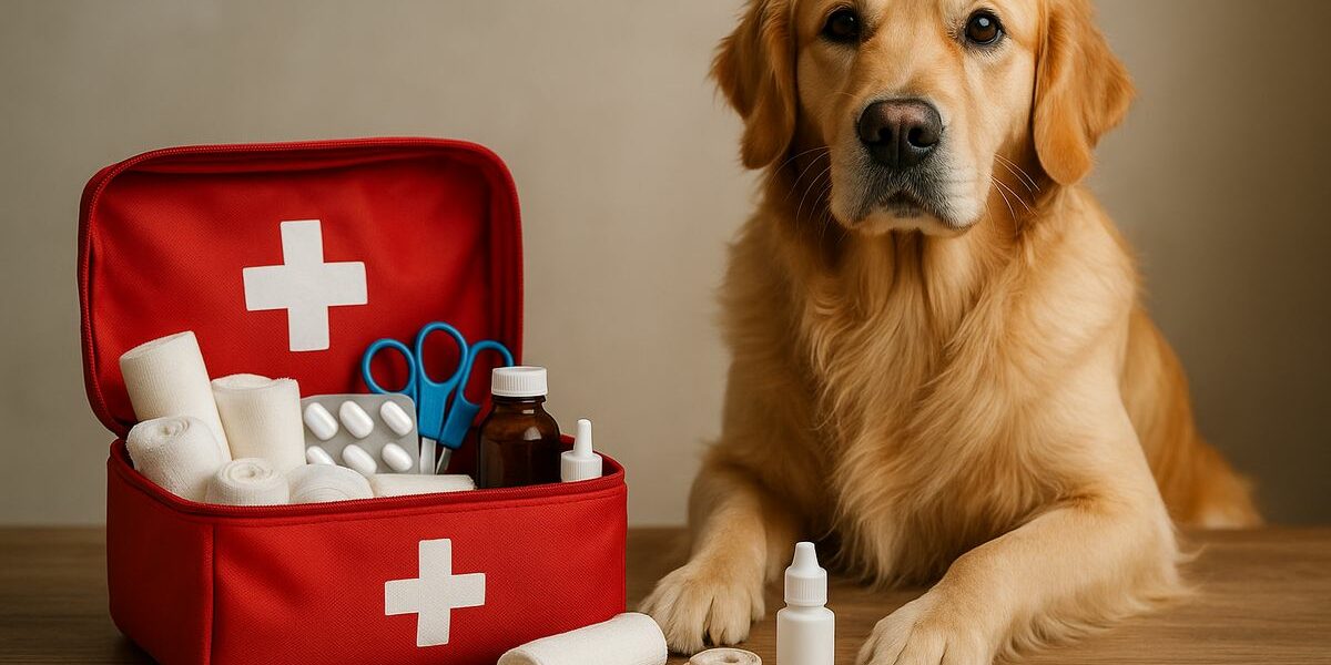 ¿Qué debe llevar un botiquín de emergencia para perros?