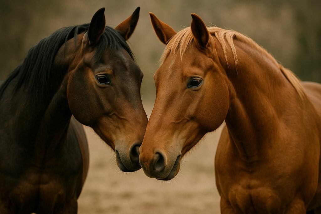 5 formas desconocidas en la que los caballos se comunican