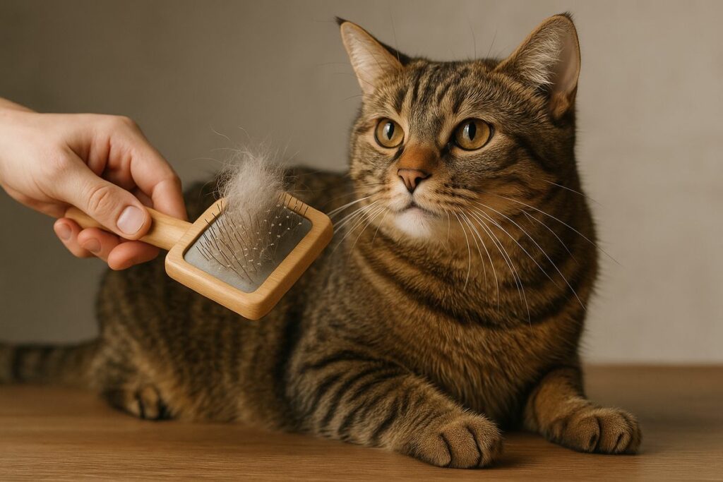 ¿Cómo evitar la caída excesiva de pelo en gatos?