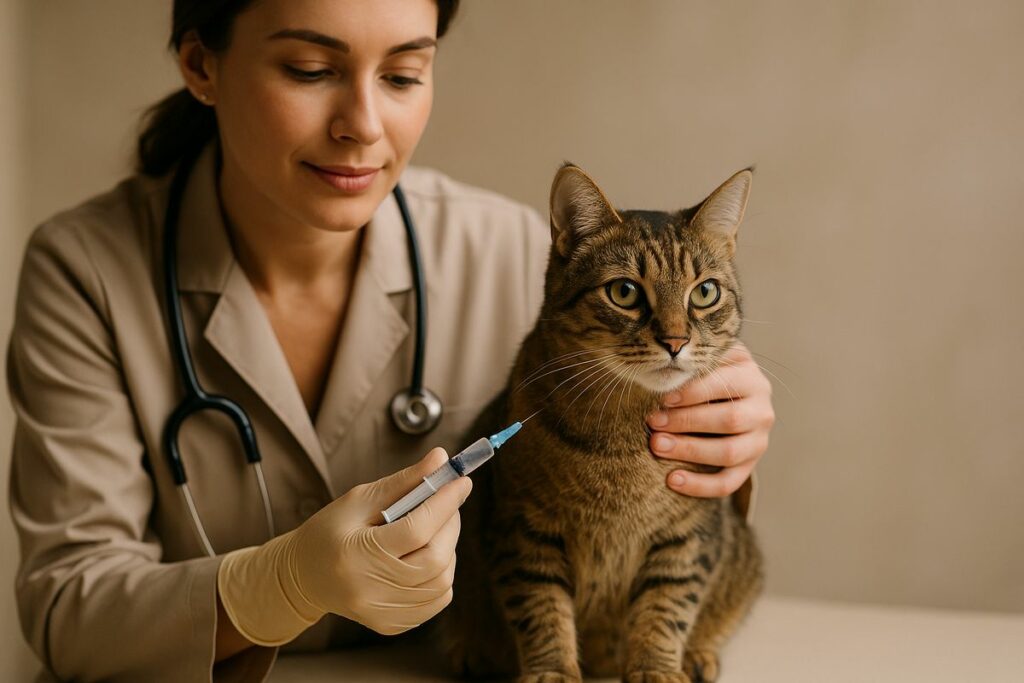 Preguntas frecuentes sobre la vacunación de gatos