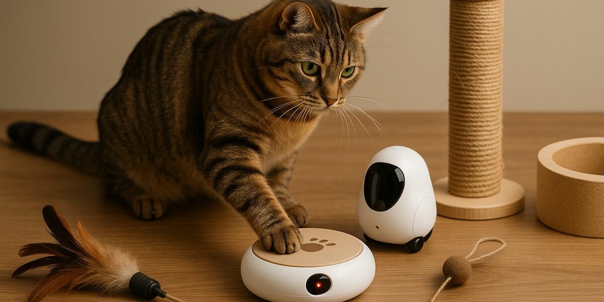 Las tendencias más curiosas en juguetes para gatos 2025