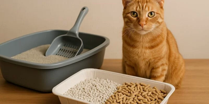 Arenas para gatos: ventajas y desventajas