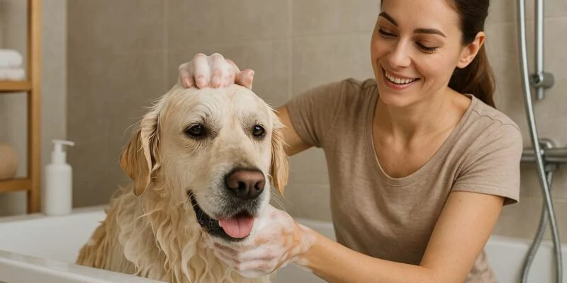 Cuándo y cómo bañar a tu perro: recomendaciones que debes seguir