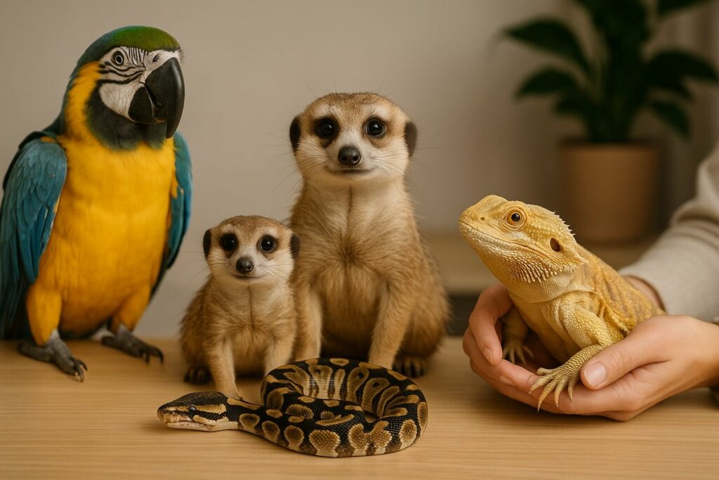 Mascotas exóticas en casa: ¿cuáles son legales en España?