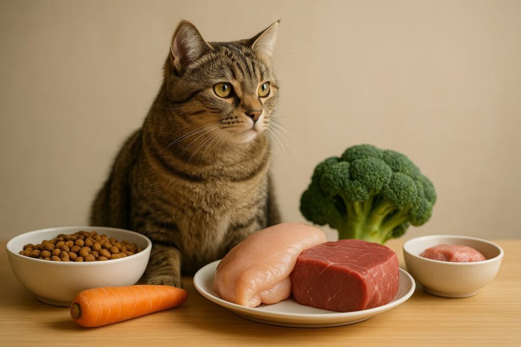 Mitos y verdades sobre la alimentación natural en gatos