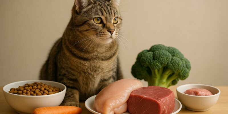 Mitos y verdades sobre la alimentación natural en gatos