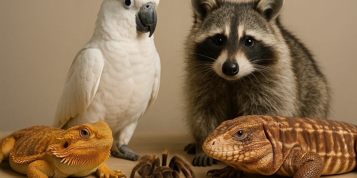 Las mascotas más sorprendentes que puedes tener en España