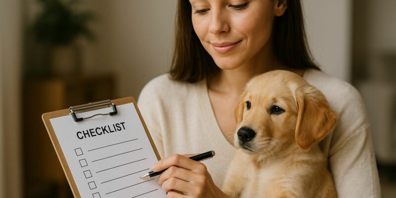 Checklist para adopción responsable de mascotas en 2025