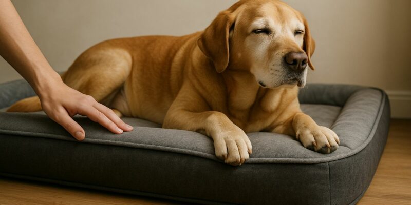 ¿Cómo elegir la mejor cama ortopédica para tu perro?