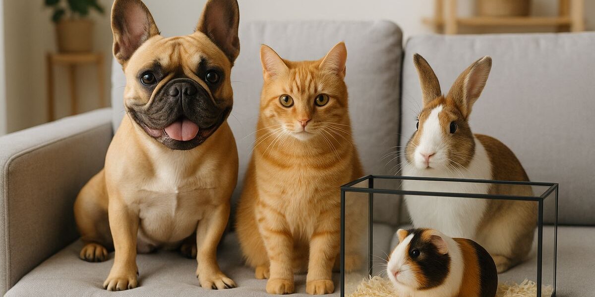 Animales domésticos ideales para pisos pequeños en 2025