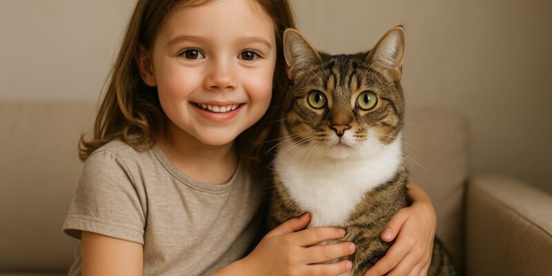 Top 7 razas de gatos ideales para familias con niños