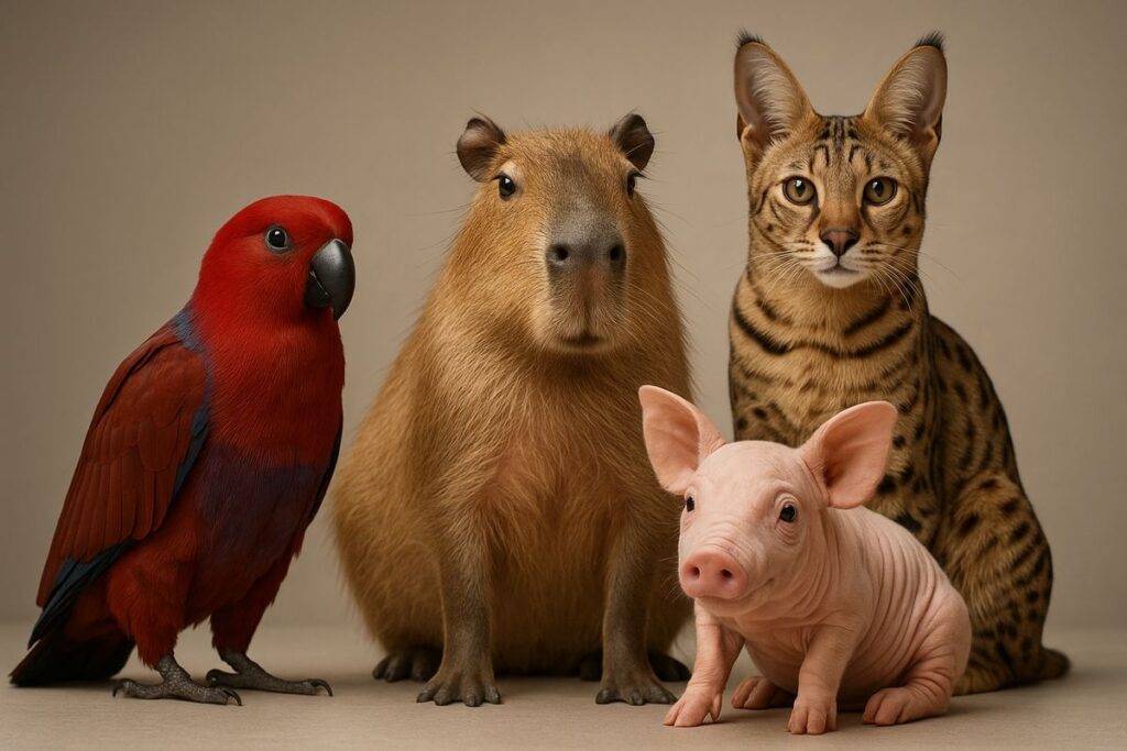 Las mascotas más sorprendentes vistas en redes este 2025