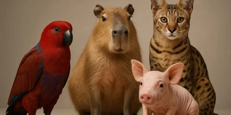 Las mascotas más sorprendentes vistas en redes este 2025