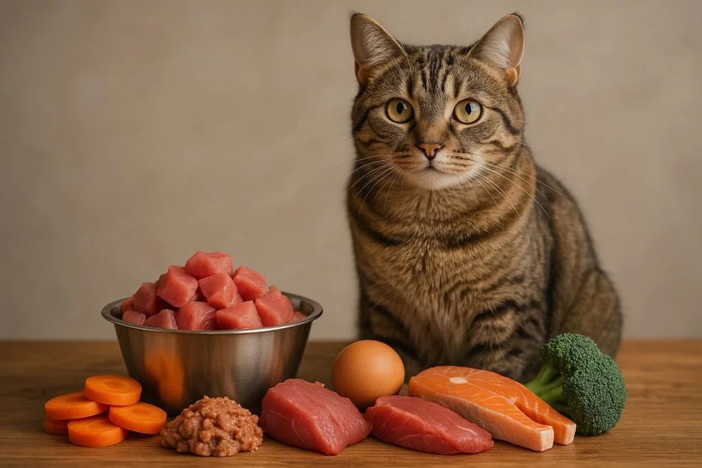 Alimentación natural para gatos: beneficios y precauciones