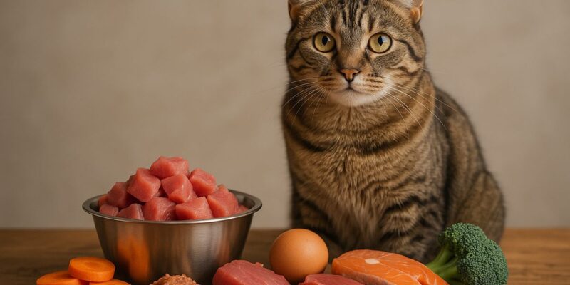 Alimentación natural para gatos: beneficios y precauciones