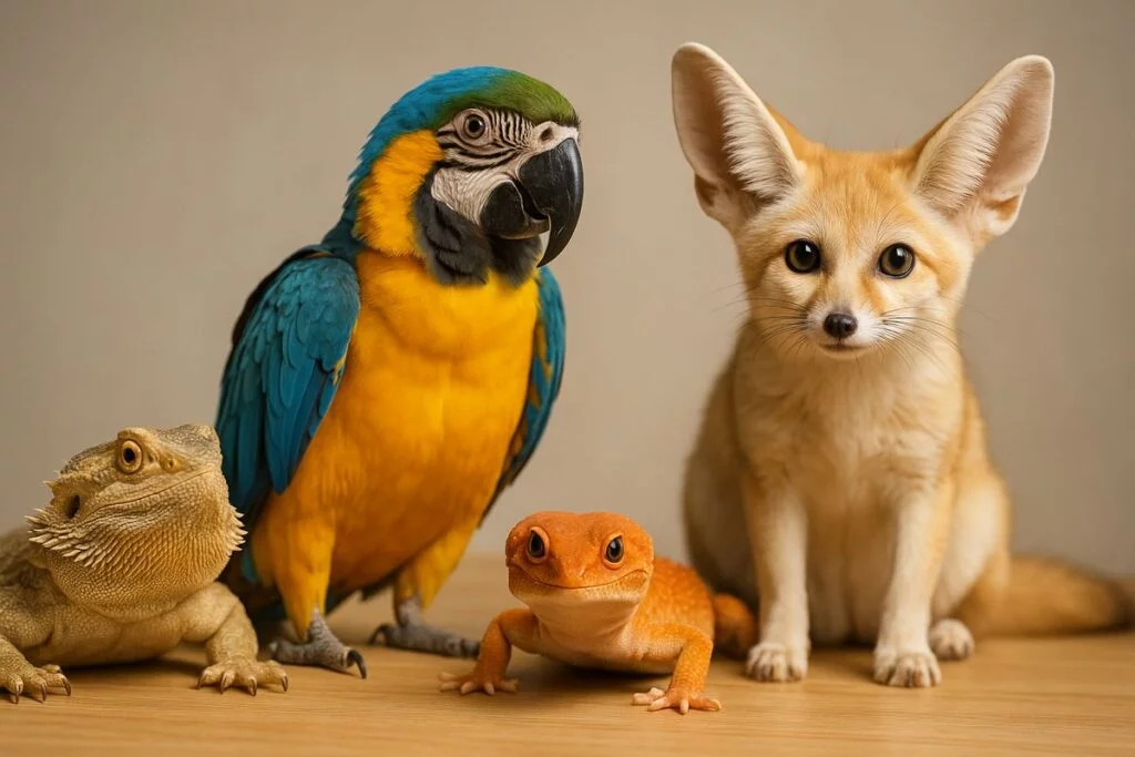 Animales exóticos que puedes tener legalmente en España 2025