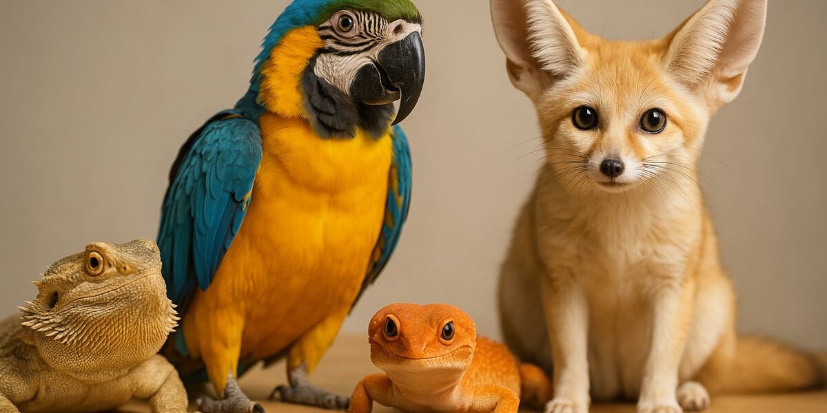 Animales exóticos que puedes tener legalmente en España 2025