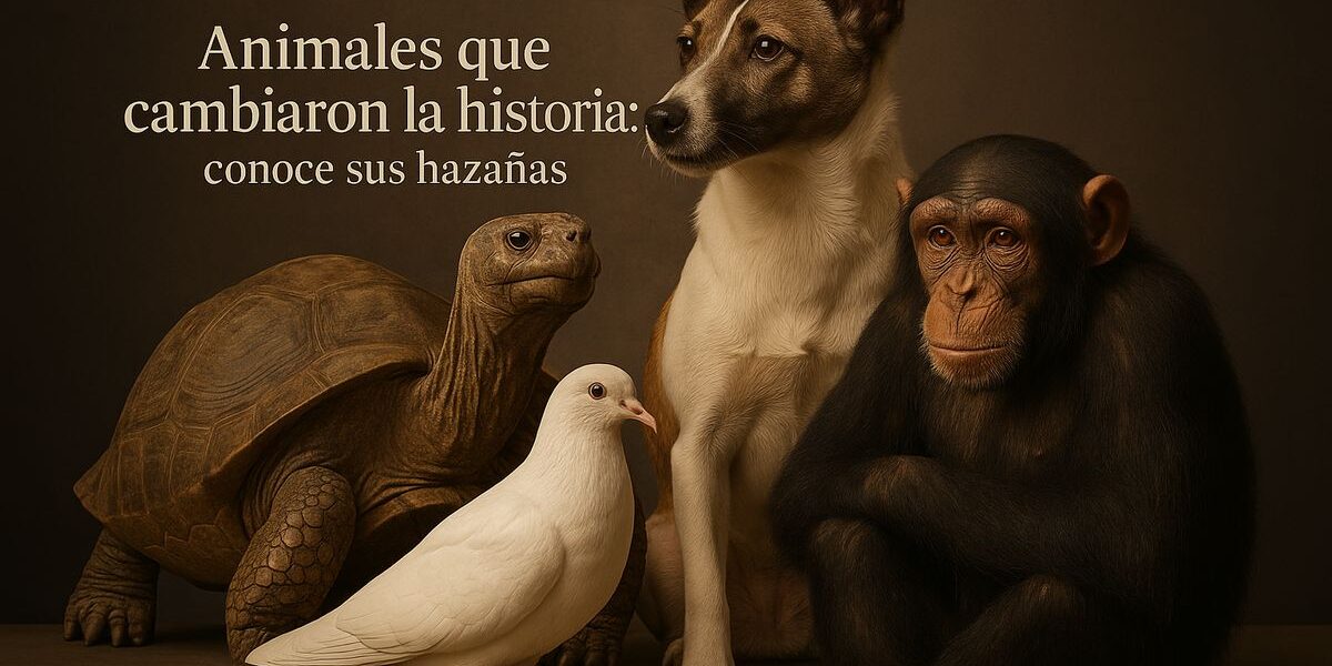 Animales que cambiaron la historia: conoce sus hazañas