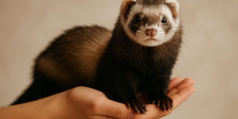 Guía básica para el cuidado de hurones domésticos