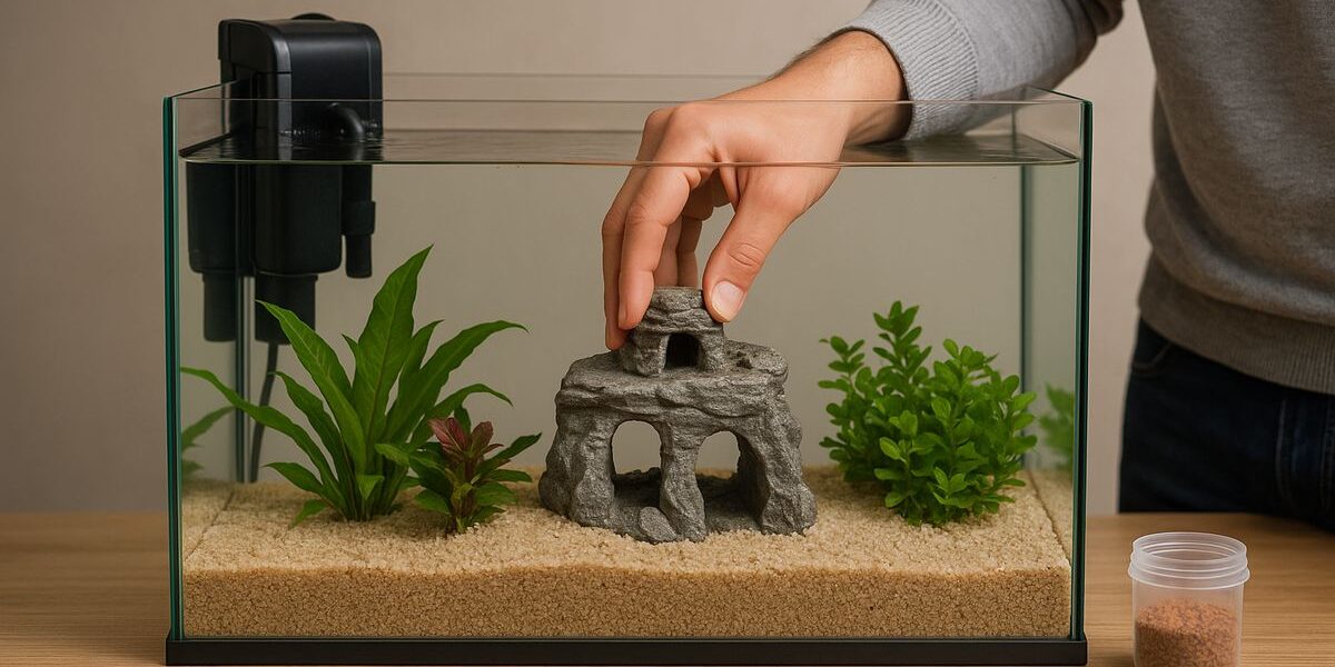 Cómo montar un acuario: guía paso a paso para principiantes