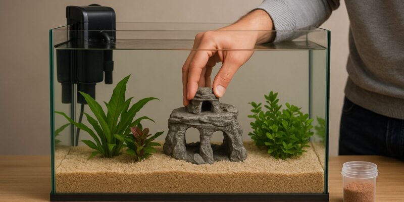 Cómo montar un acuario: guía paso a paso para principiantes