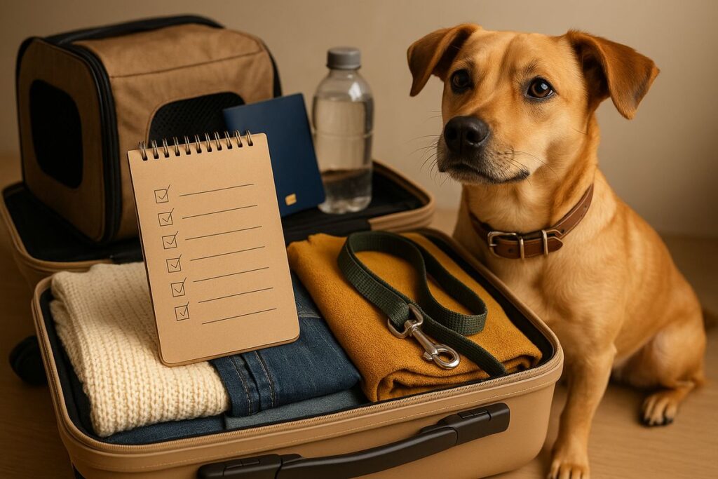 Checklist de viaje para vacaciones con tu mascota en 2026