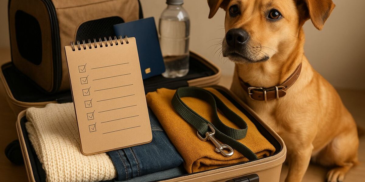 Checklist de viaje para vacaciones con tu mascota en 2026